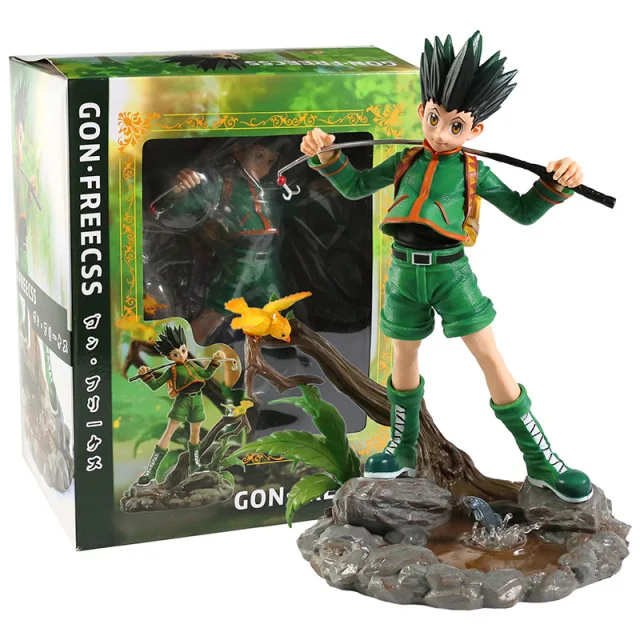 

28CM Hunter X Hunter Gon Freecss PVC Action Figure Anime Collectible Model Toys Gift