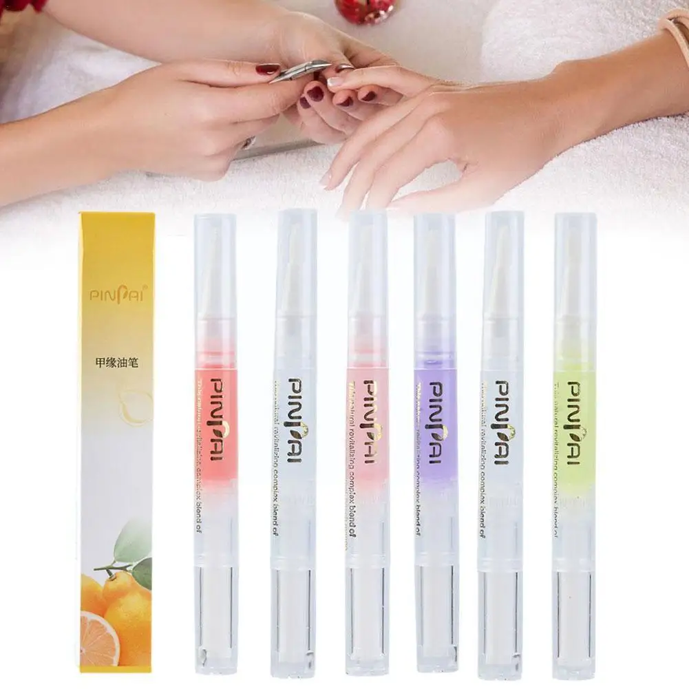 

2ml Nail Nutrition Oil Pen Fruit Flavour Hydrating Revitalizer Art Prevent Hangnail Treatment Cuticle Agnail Oil Polish G6K2