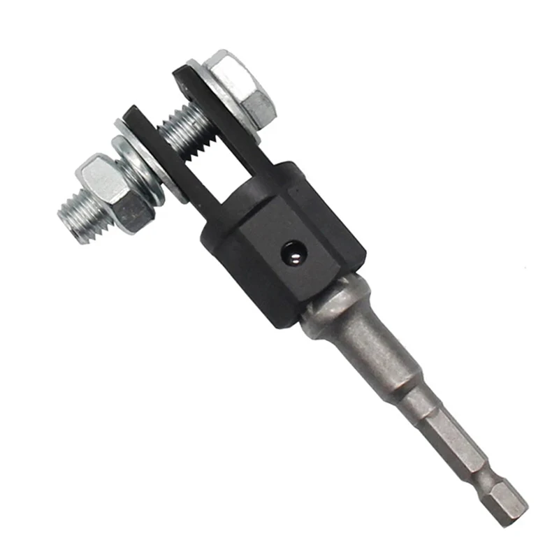 

1/2 Inch Scissor Jacks Adaptor Drive Impact Wrench Adapter Tool Jack Shear Chrome Vanadium Steel Adapter Steel Ball Joint Rod