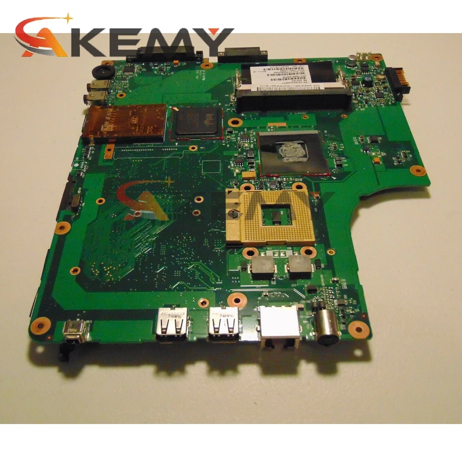 Материнская плата V000108050 для ноутбука Toshiba Satellite A205 1310A2120806 Intel 945GM ddr2 материнская