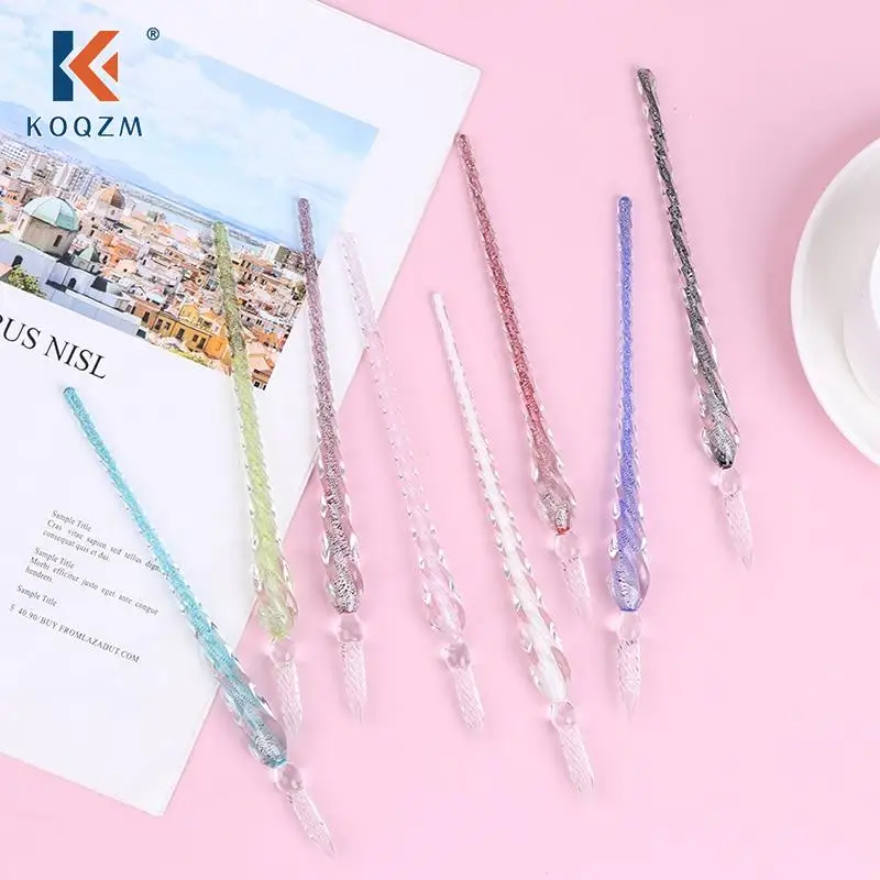 Перьевая ручка KOQZM стеклянная | AliExpress