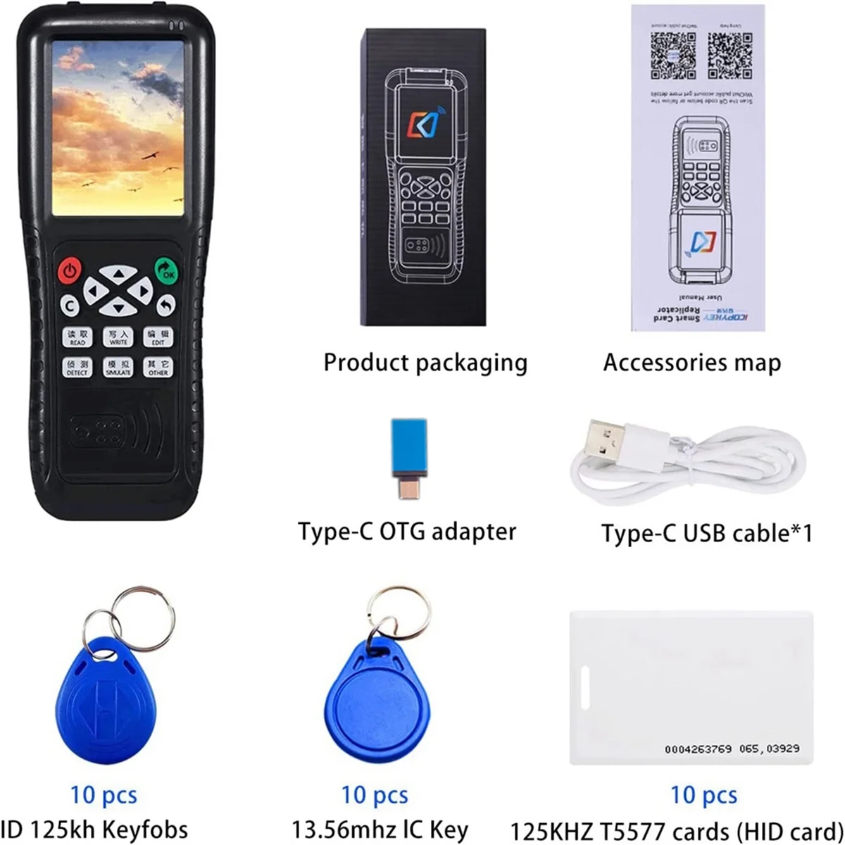 Устройство чтения копировальных устройств NFC RFID-карт устройство смарт-карт