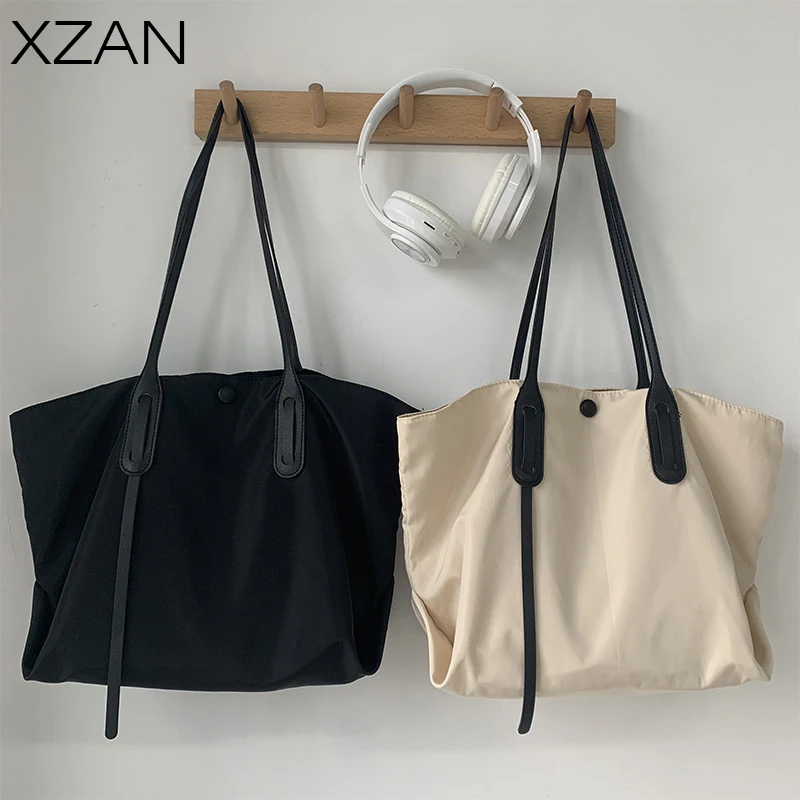 

Women Casual Canvas Handbags Female Big Capacity Bags Tote Handbag Folding Corduroy Shopping Bags Fashion Totes feminina