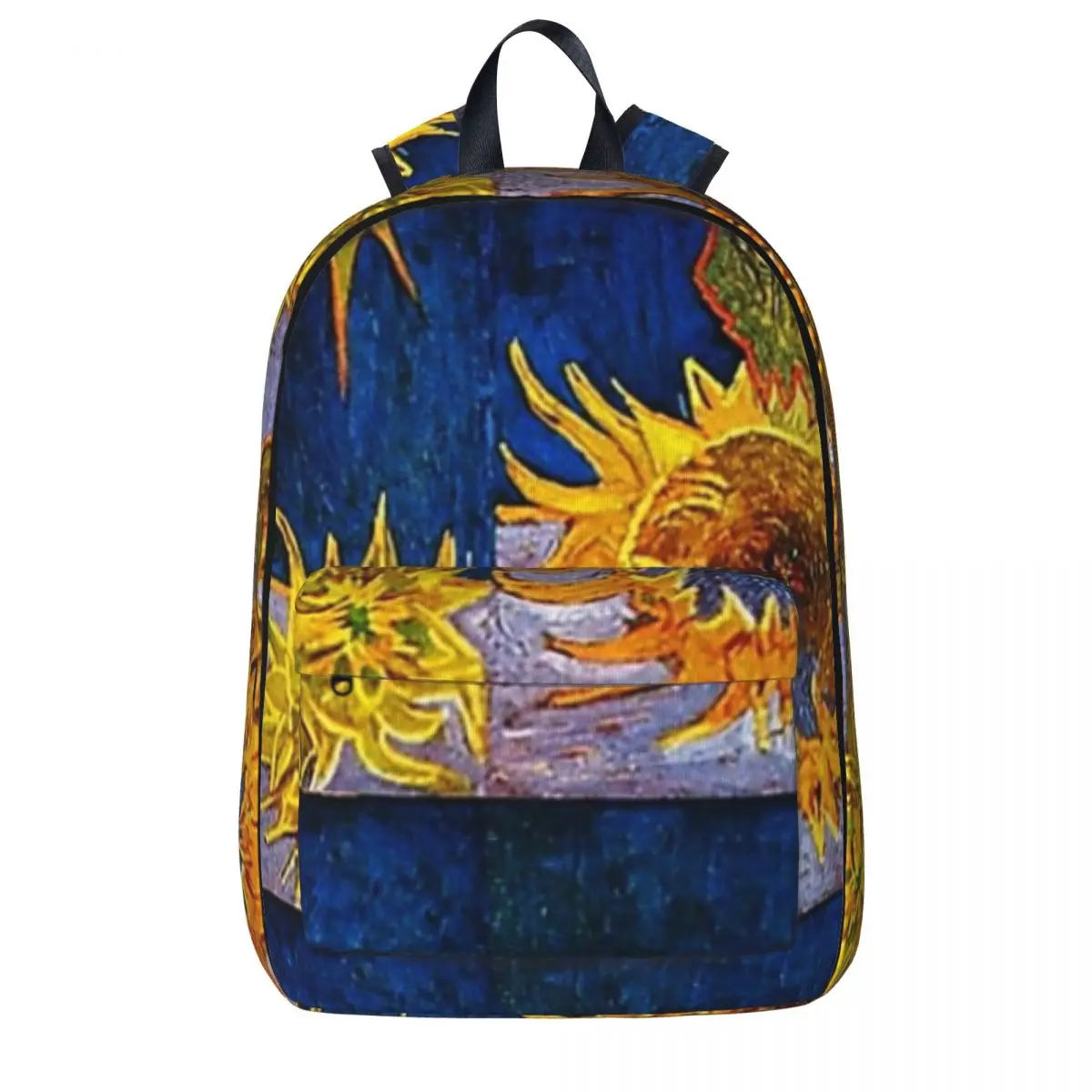 

Vincent Van Gogh's Still Life - Vase With Five Sunflowers Backpacks Children School Bag Shoulder Bag Laptop Rucksack Travel