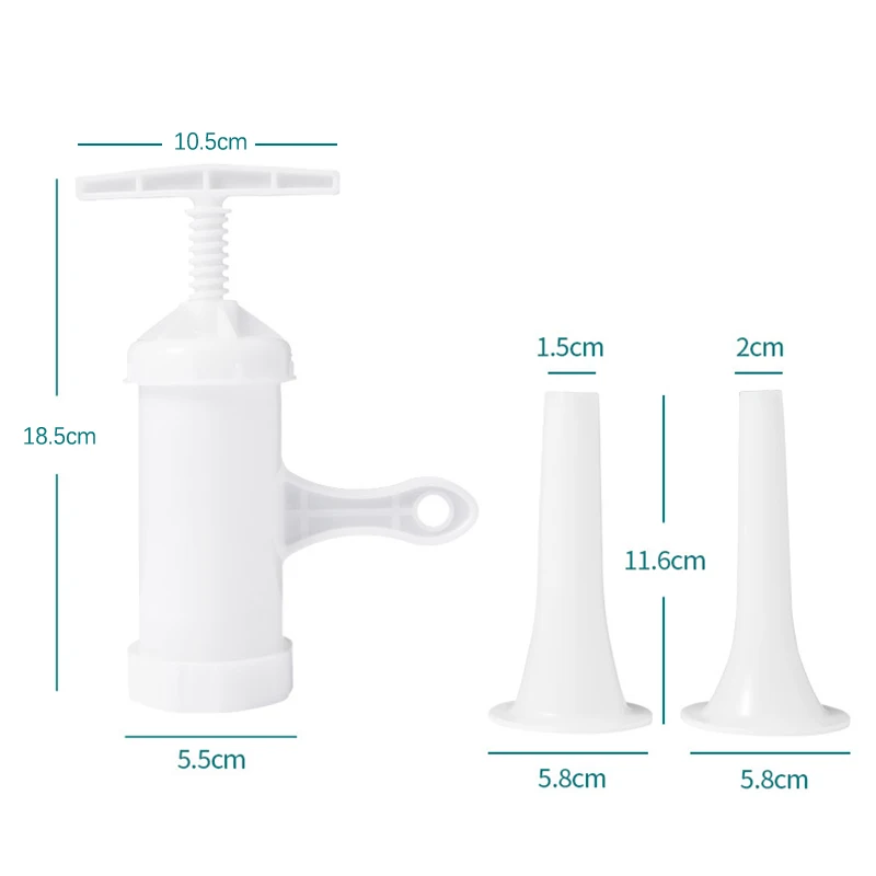 

Шприц для приготовления колбасы, ручной шприц для мяса, домашний инструмент для домашней колбасы, маленький инструмент для колбасы, наполни...