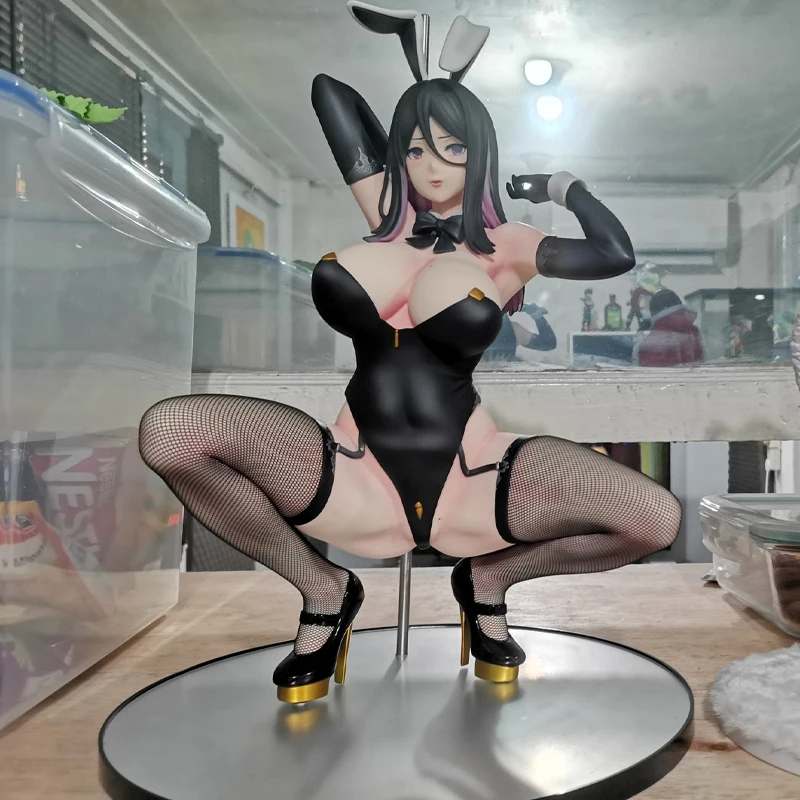 

34CM Native BINDing Anime Bunny Girl Figurine Momose Shino 1/4 PVC Action Figure Adult Collection Model Toy doll Hentai Gifts