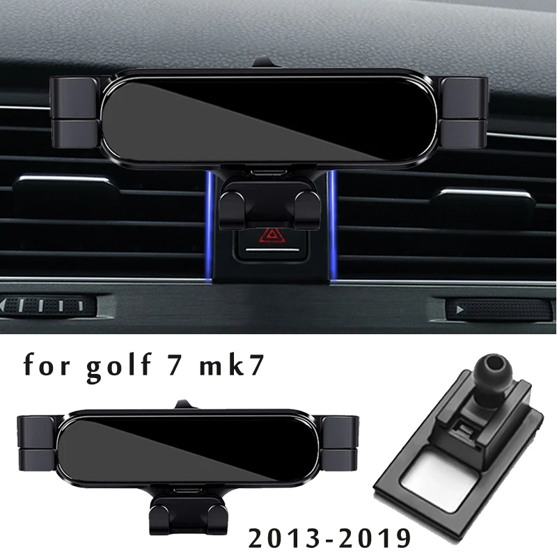 

Car Phone Holder For vw volkswagen golf 7 mk7 golf 8 mk8 Car Styling Bracket GPS Stand Rotatable Support Mobile Accessories