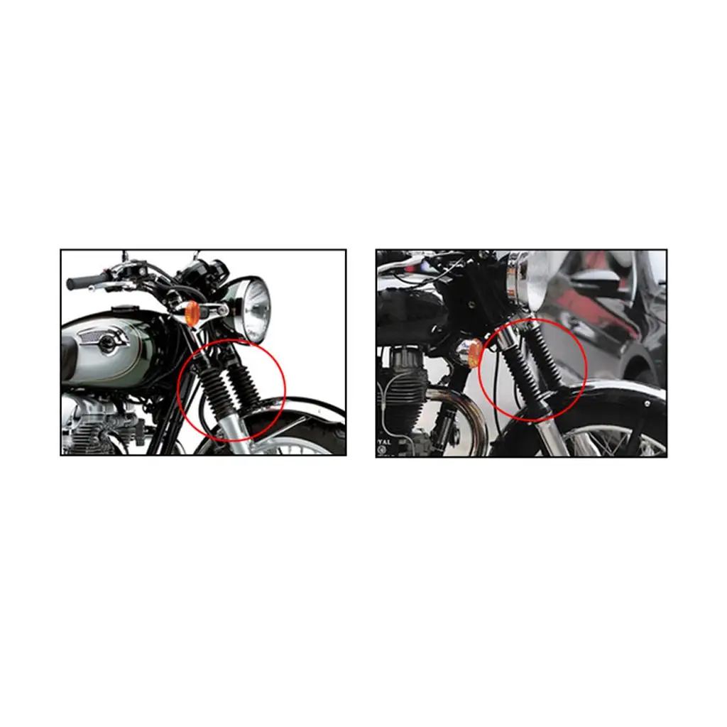 Motorcycle Front Fork Gaiters Dust Cover Boots for Honda Dio 18/27/28/34/35/56 Rubber