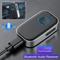 bluetooth aux adapter wireless bluetooth 5 0 audio receiver 3 5mm jack car audio aux handsfree for car wired speaker headphone