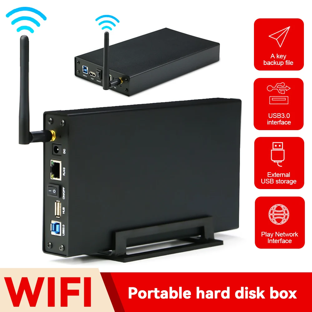 KIMAX 3 5 дюймовый корпус для жесткого диска SSD Wifi маршрутизатор NAS чехол сетевое