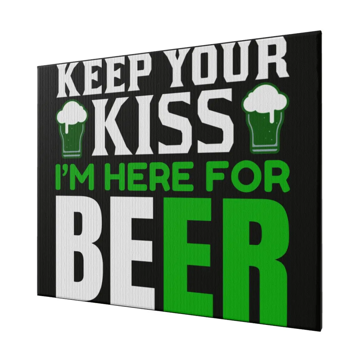 

New Keep Your Kiss I M High-quality canvas frameless decorative painting 20x24in (horizontal style)