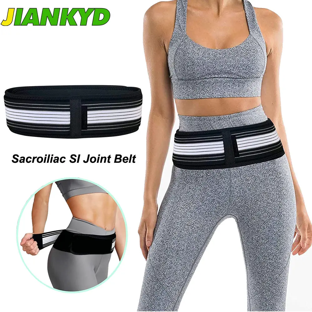

Sacroiliac SI Joint Belt, Trochanteric Belt for Men Women, Hip Braces for Hip Pain, Pelvic Support Belt,Lower Back Support Brace