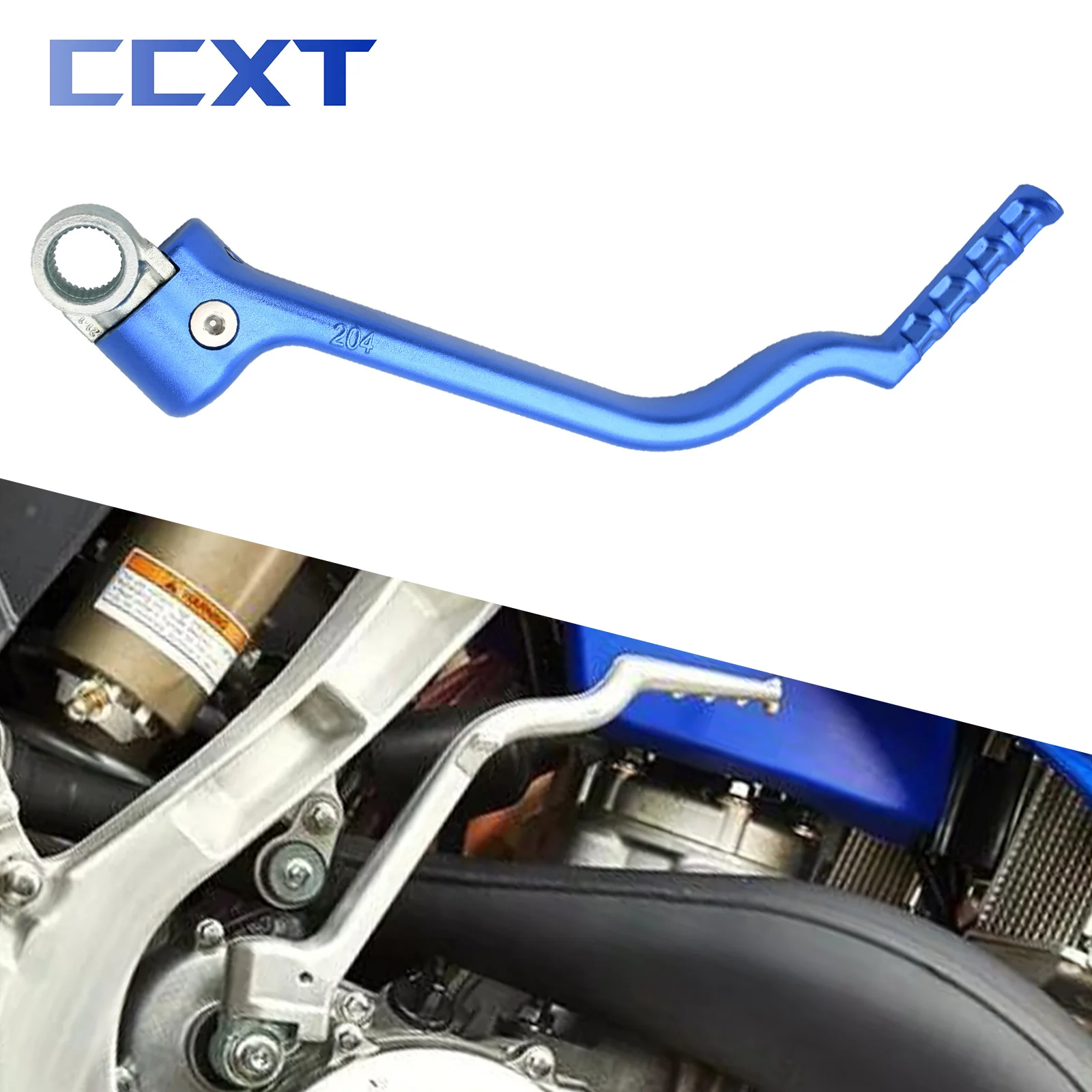 

Алюминиевый кованый рычаг для стартера мотоцикла CNC для Yamaha YZ250 2002-2018 YZ250X 2016-2018 YZ 250 250X запчасти