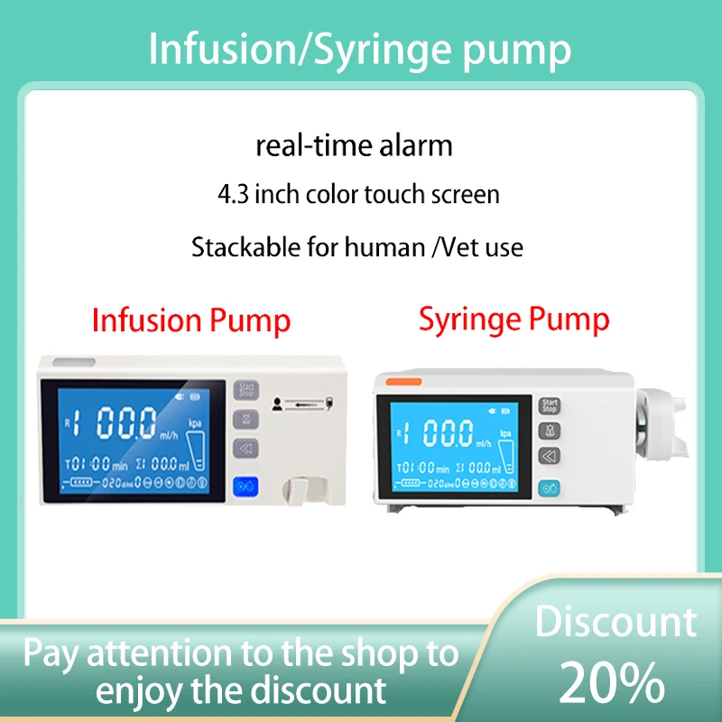 

Штабелируемый шприцевой насос для человеческого или ветеринарного использования, инфузионный насос с ЖК-дисплеем, нагреватель для переливания с сигнализацией в режиме реального времени