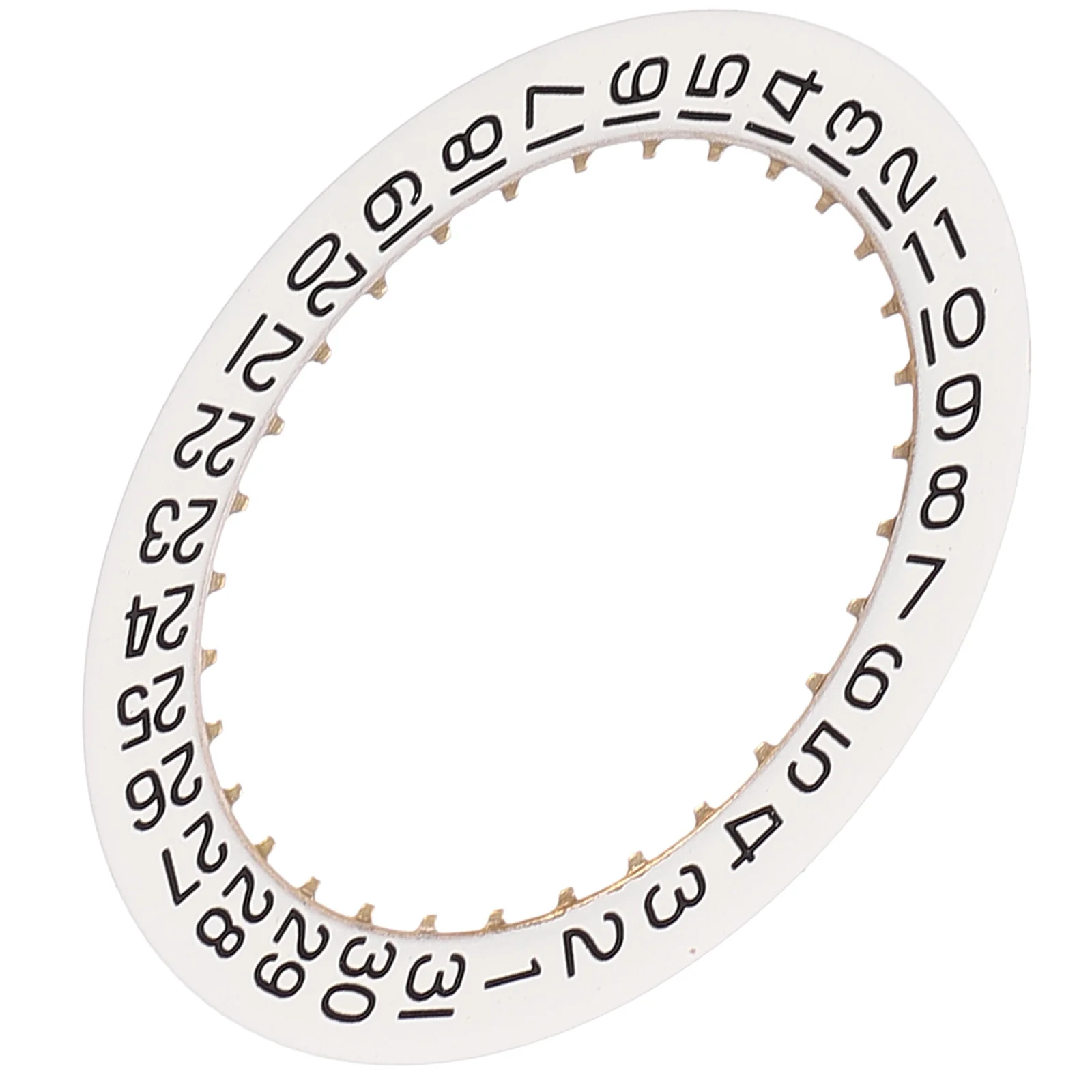 Calendar Disc Ring Watch Mechanical Dial Date Lightweight Replacement Day Repairing Metal Male