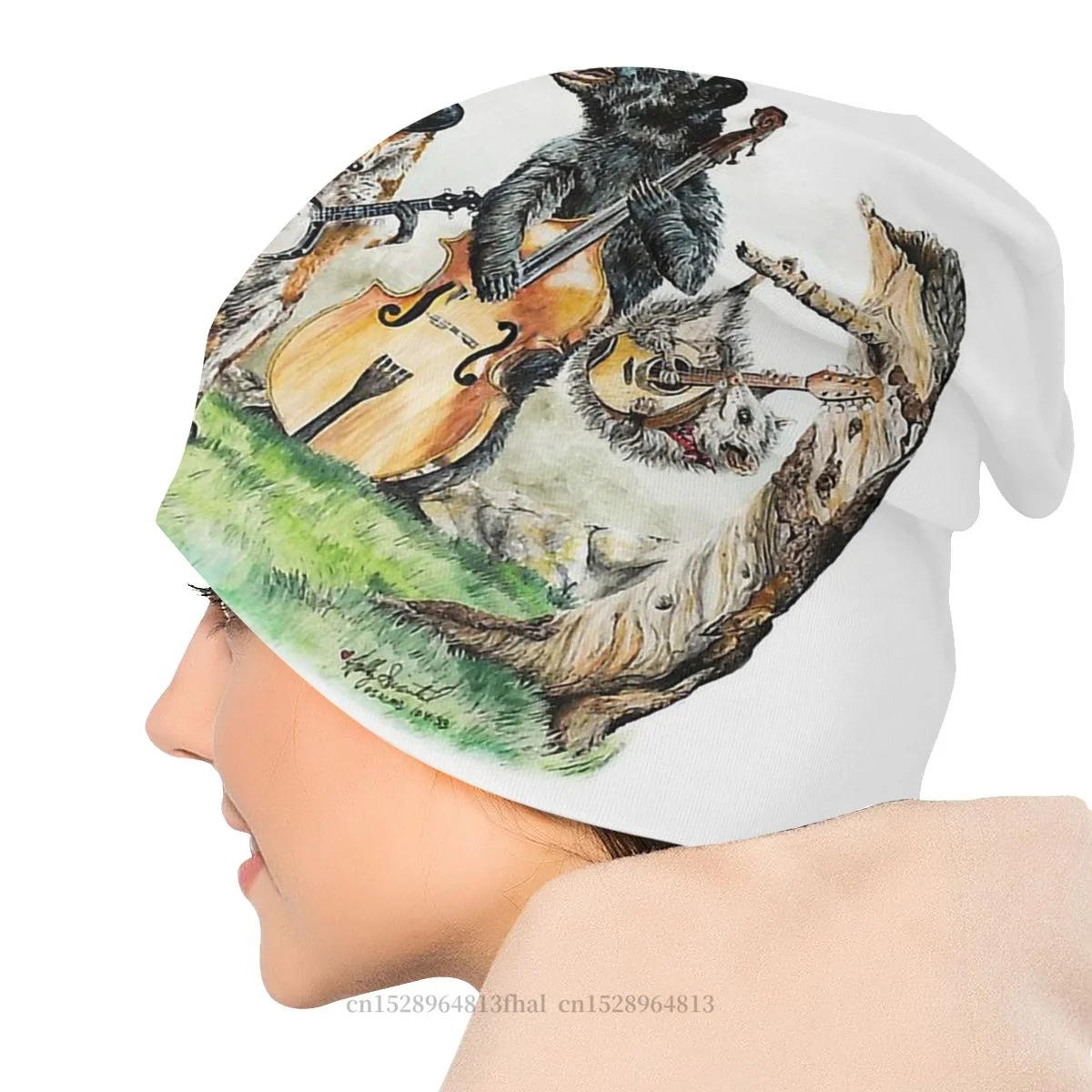 Милые милые уличные шапки с животными кавайные Bluegrass шапочка для дикой музыки