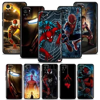 marvels spider man 3 generations phone case for redmi k40 k40s k50 6 6a 7 7a 8 8a 9 9a 9c 9t 10 10c pro plus gaming tpu case