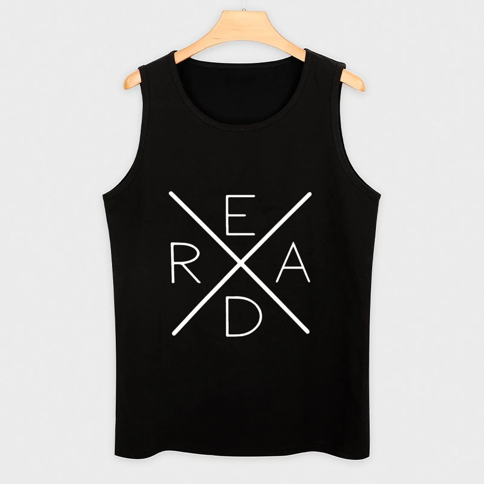 Мужская спортивная майка Read Stem Math Teacher из хлопка