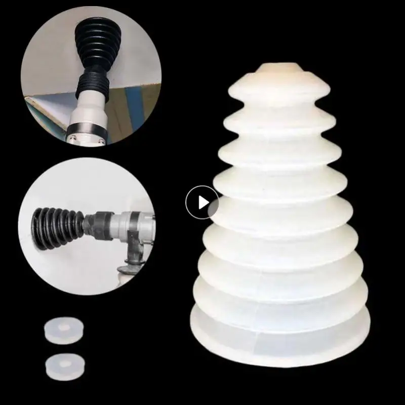

New Electric Drill Dust Cover Rubber Impact Hammer Drill Dust Collector Dustproof Device Electric Drill Power Tool Accessories