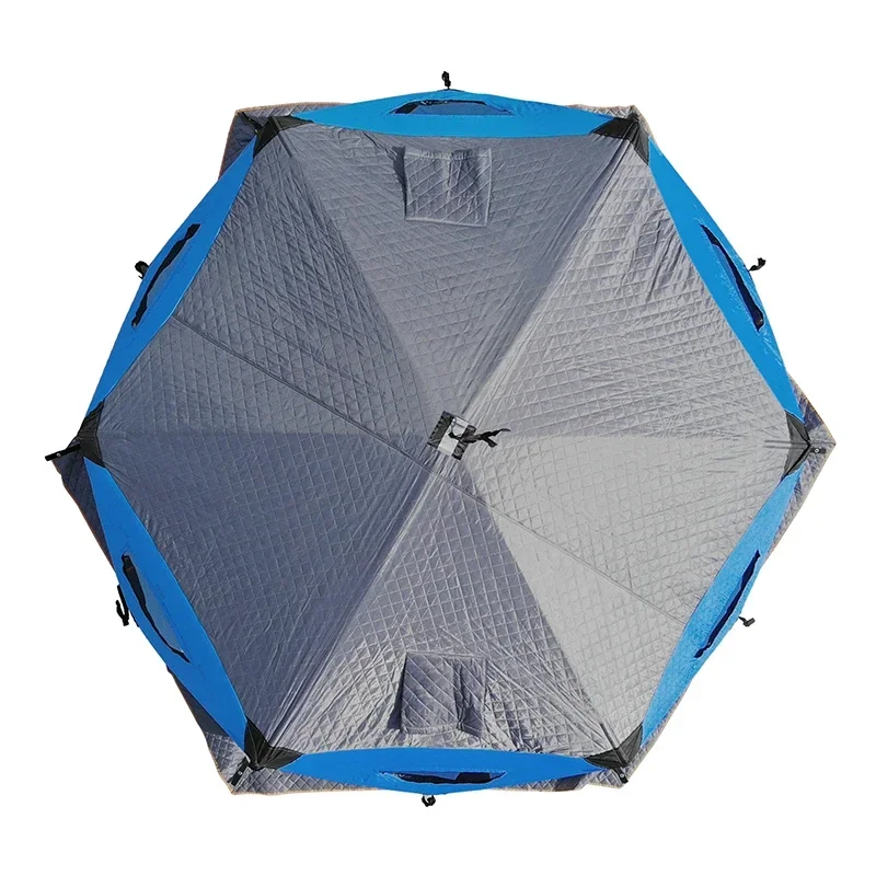 Лидер продаж утепленная нейлоновая ткань для четырех человек всплывающая