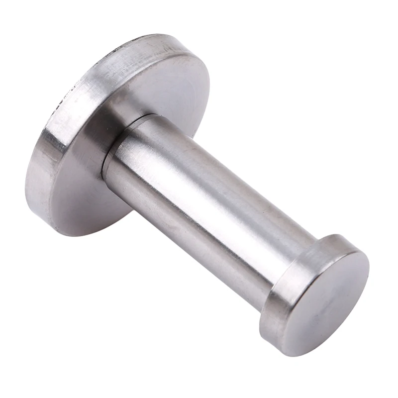 

1PC Durable Fashion Stainless Steel Wall Hooks Towel Wall Hook Bathroom Kitchen Closets Bathroom Shower Strong Tools