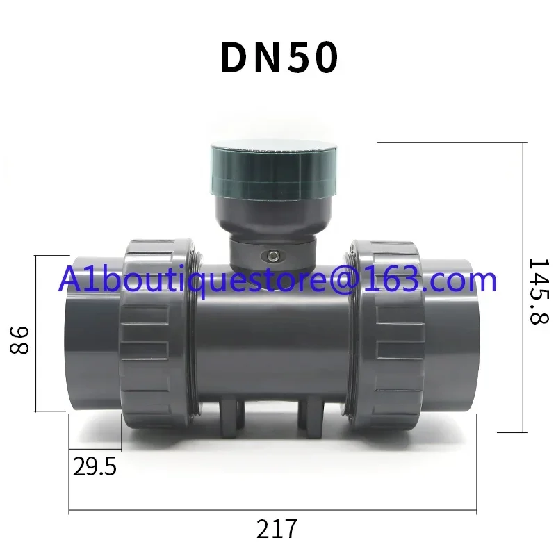 60-1160L Частота 10*Q UPVC-DN50 485 Счетчик расходомера