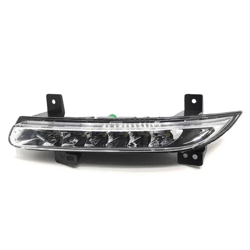 

266005976 Передний правый светодиодный противотуманный фонарь DRL для Renault Fluence 2014+, автоматические фары дальнего света, дневные ходовые огни, лампа бампера