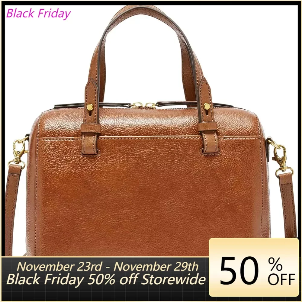 

Women's Rachel Satchel Purse Handbag for Women,leather handbag，luxury designer，handbags high quality 2023,Brown