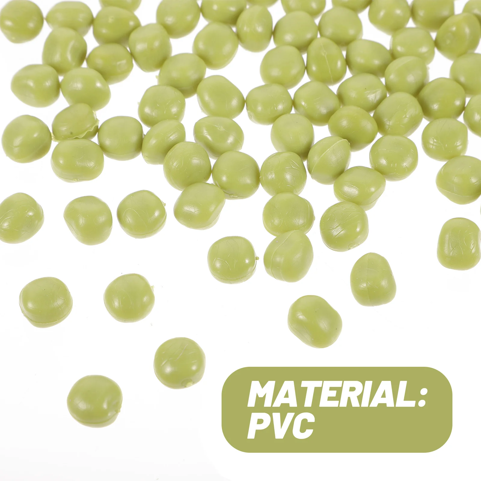 100 шт. искусственный горох имитация овощей украшение еда фасоль модель