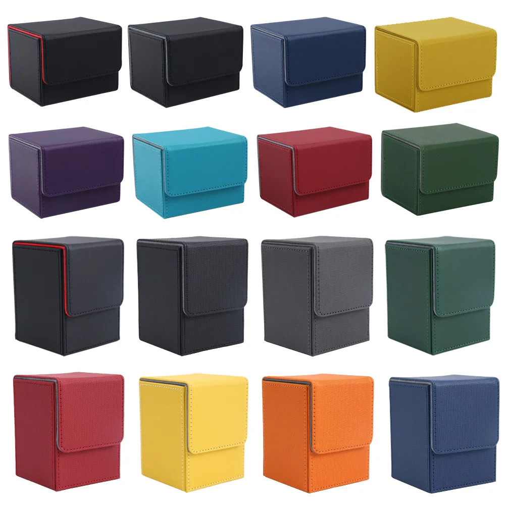 Высококачественный Прочный большой ящик для хранения карт 100 + коробка