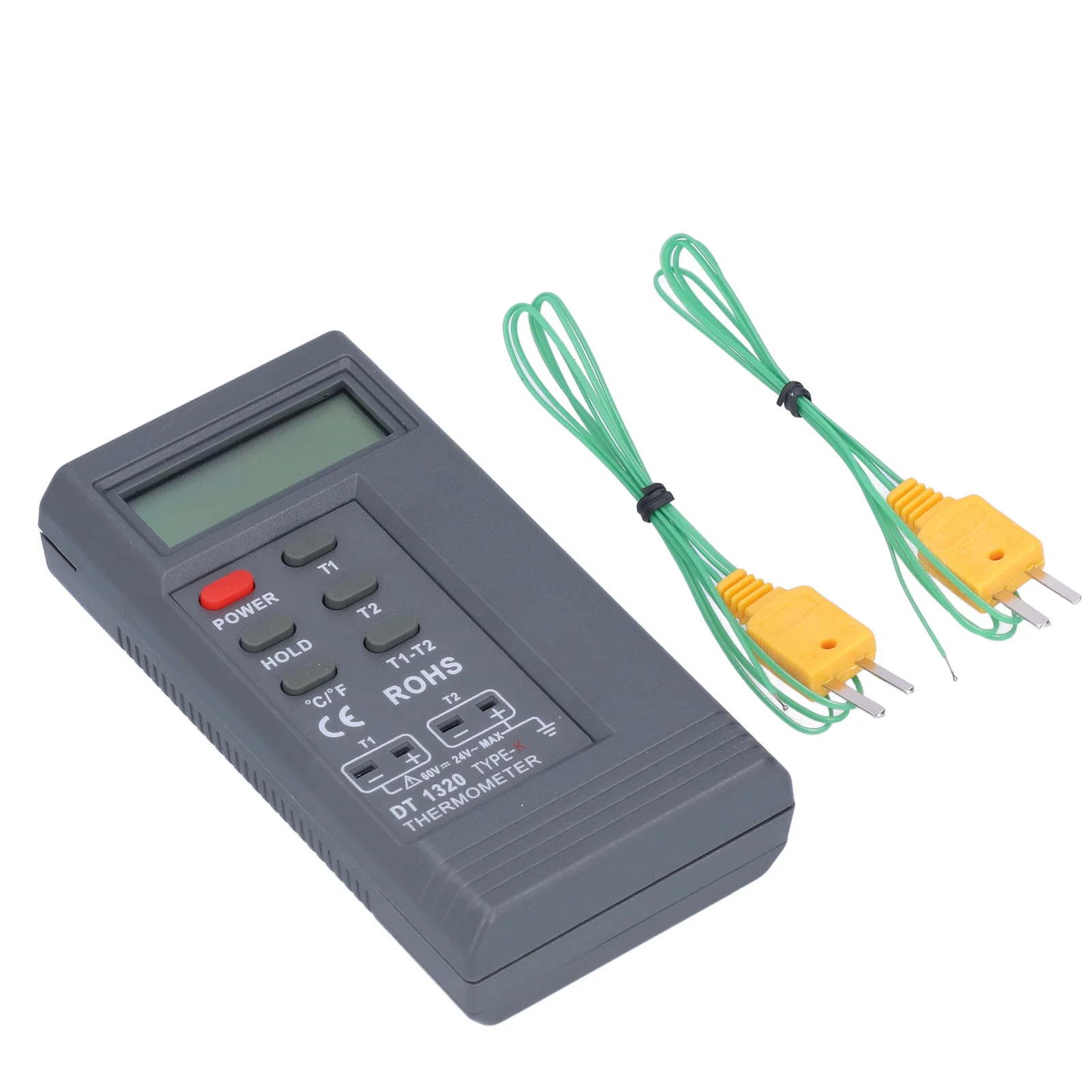 

Thermocouple Temperature Meter Digital Thermometer Easy Operation for Electronic for Industrial