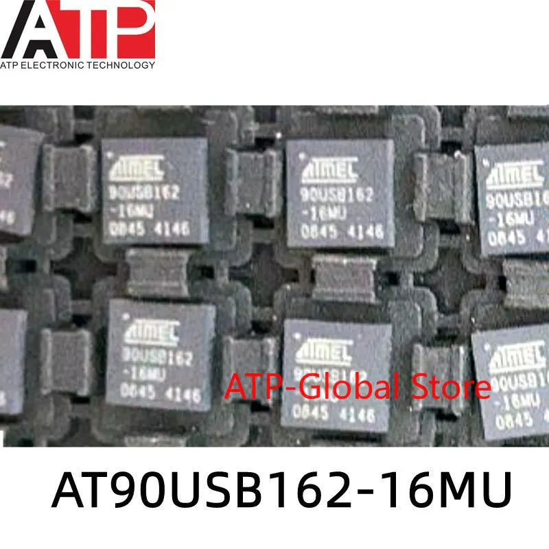 

10pcs/lot New and Original AT90USB162-16MU AT90USB162 16MU QFN32 Microcontrollers IC AVR MCU 8BIT 16KB FLASH 32VQFN