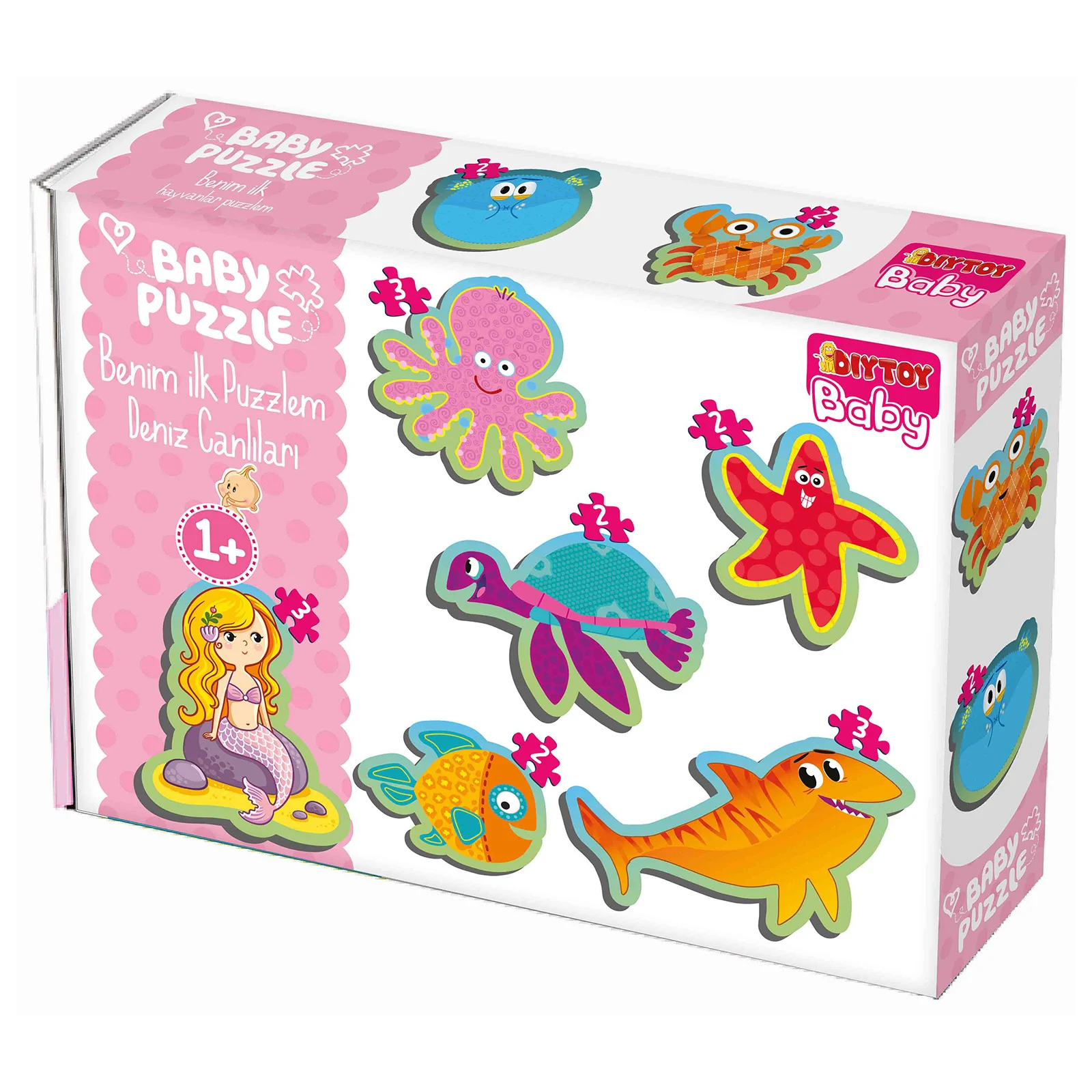 

ebebek Baby Puzzle Sea Creatures
