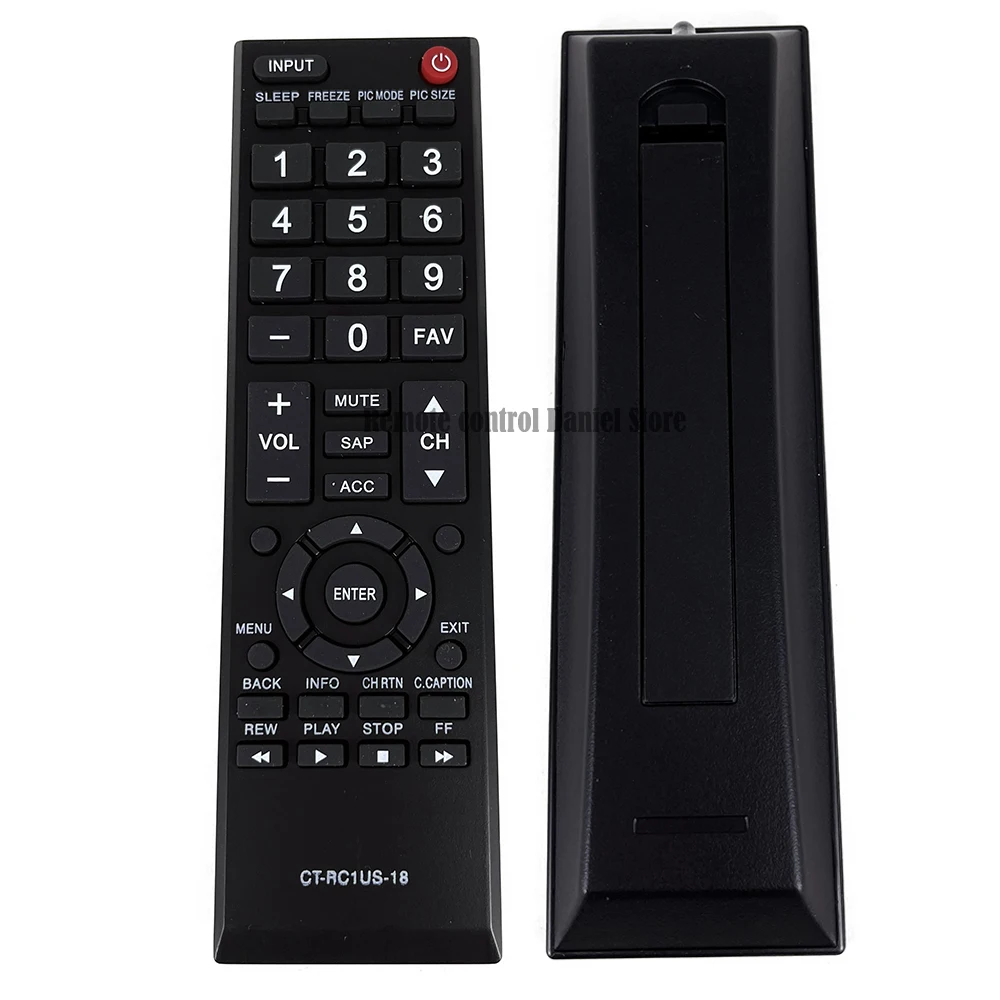 Новый пульт дистанционного управления CT-RC1US-18 для телевизора Toshiba 32L310U20 49L510U18 55L510U18