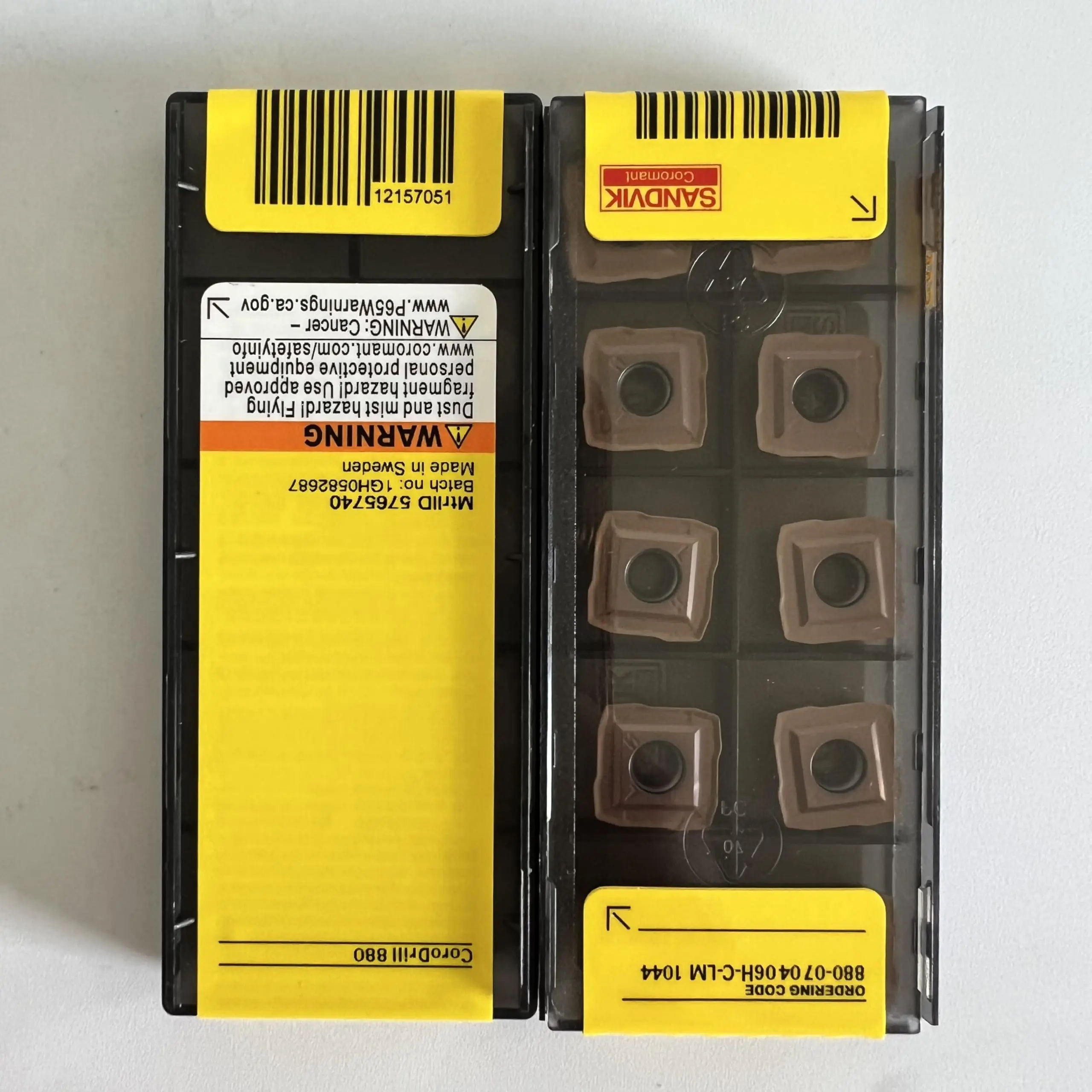 Оригинальное лезвие 880- 070406 H-C-LM 1044/Углеродистое с ЧПУ 10 шт.