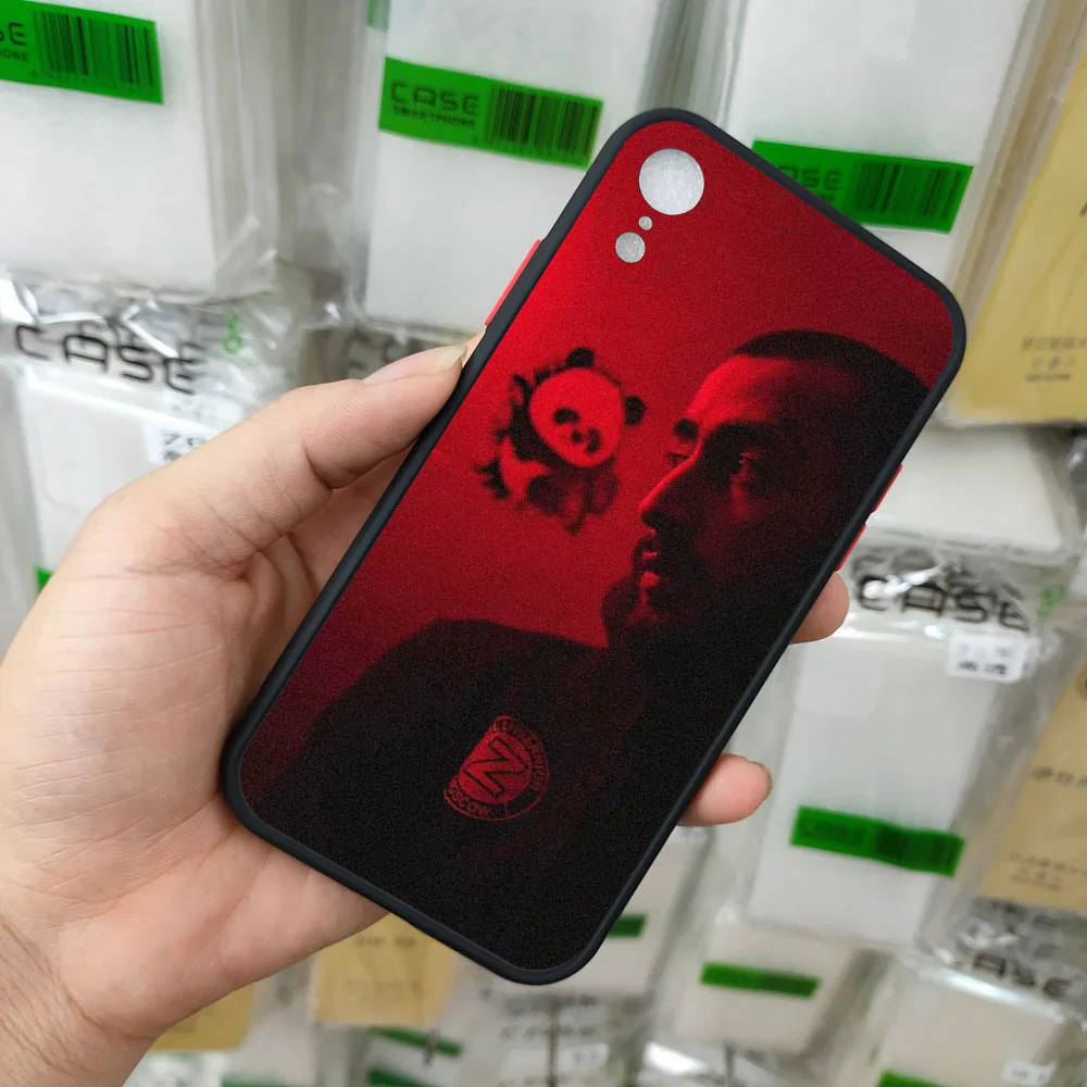 Matte Phone Case for iphone 16 14 13 15 Pro Max 8 7 Plus 12 11 Mini XR X XS SE MiyaGi Andy Panda Transparent Funda Shell