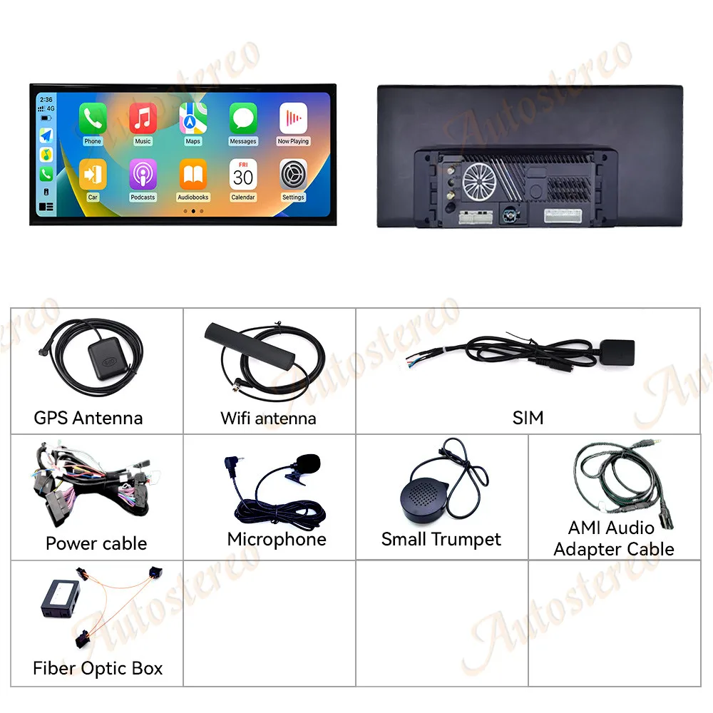 15,8-дюймовый Android 14 Qualcomm Carplay для Audi A6 A7 2016-2018: автомобильная GPS-навигация, мультимедийный проигрыватель, автомагнитола (art.: 3920d7d136de4) - 3920d7d136de4