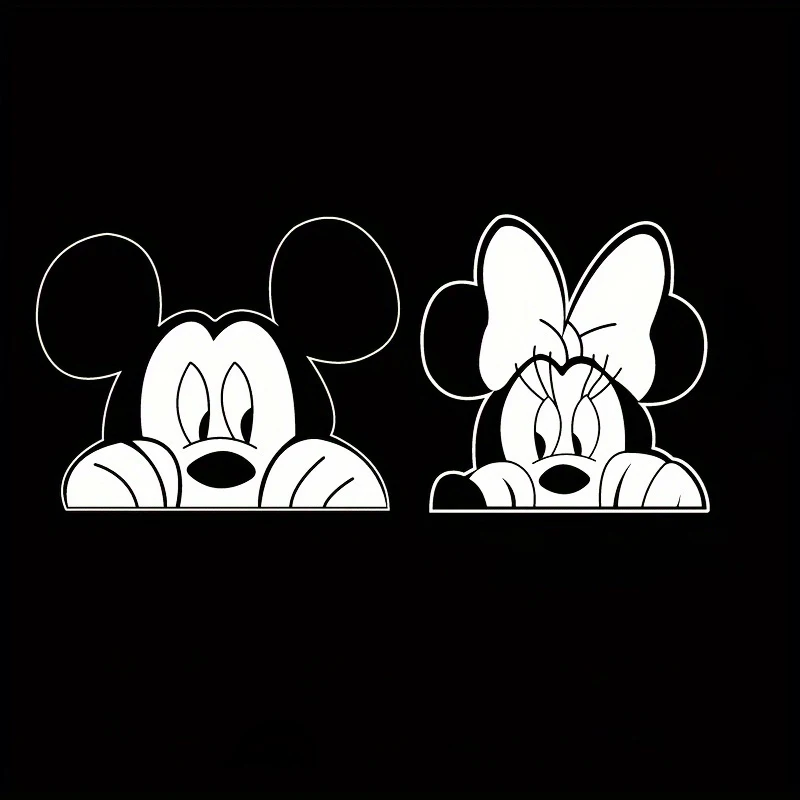 

Виниловая наклейка Disney Микки и Минни Маус