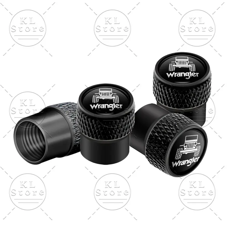 

4 шт., колпачки для клапанов автомобильных шин, для Jeep Wrangler JK JL TJ Renegade Liberty Patriot