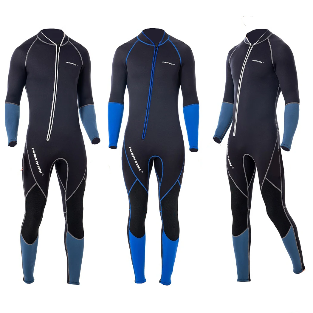 Fundivers diving clothing sub 3mm fishing neoprene wetsuit  kayaking Surfing Drifting roupa de mergulho water divie suit