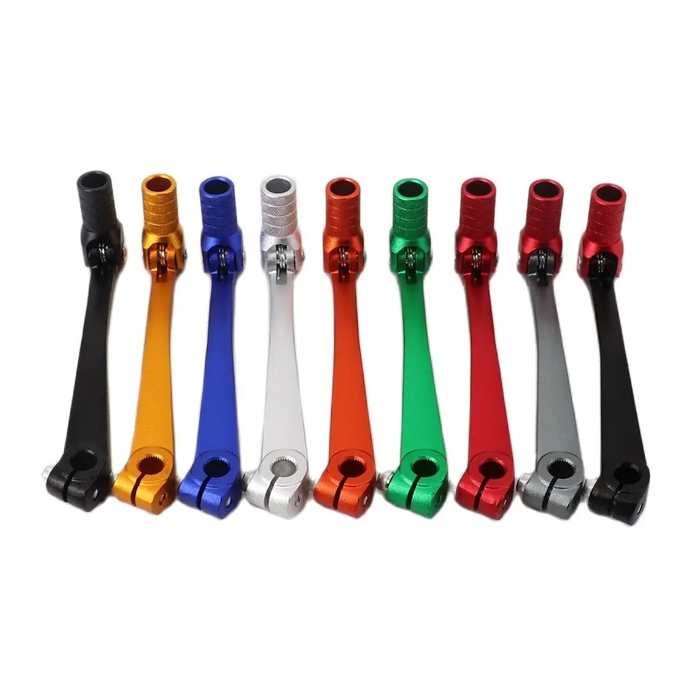 

Motorcycle CNC Folding Aluminum Gear Shift Lever Gear Shift Lever Fit Motorcycle ATV Dirt Bike Pit Bikes Gear Lever CNC-208
