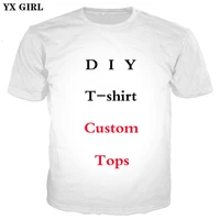 boys girls fashion 3d printing custom t shirts summer short sleeve o neck t shirts design for dropshipping and wholesale unisex