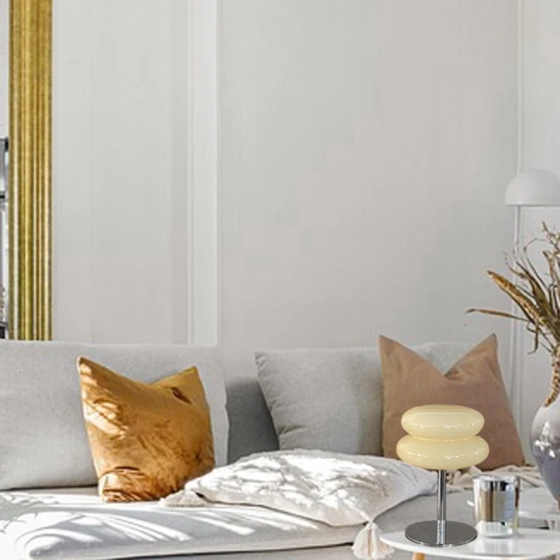 Ретро лампа для яичного пирога милая тумбочка девочек подарки USB настольная