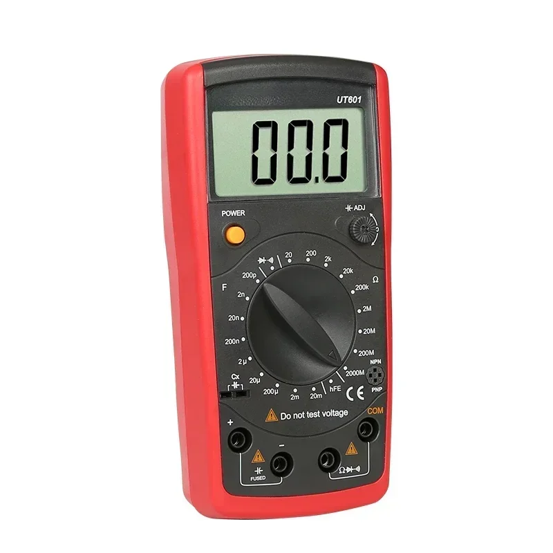 Фото Для UNI-T UT601/UT603 Измеритель индуктивности и емкости LCR Метр Сопротивление емкости Конденсаторы Транзистор Диодный тестер №3