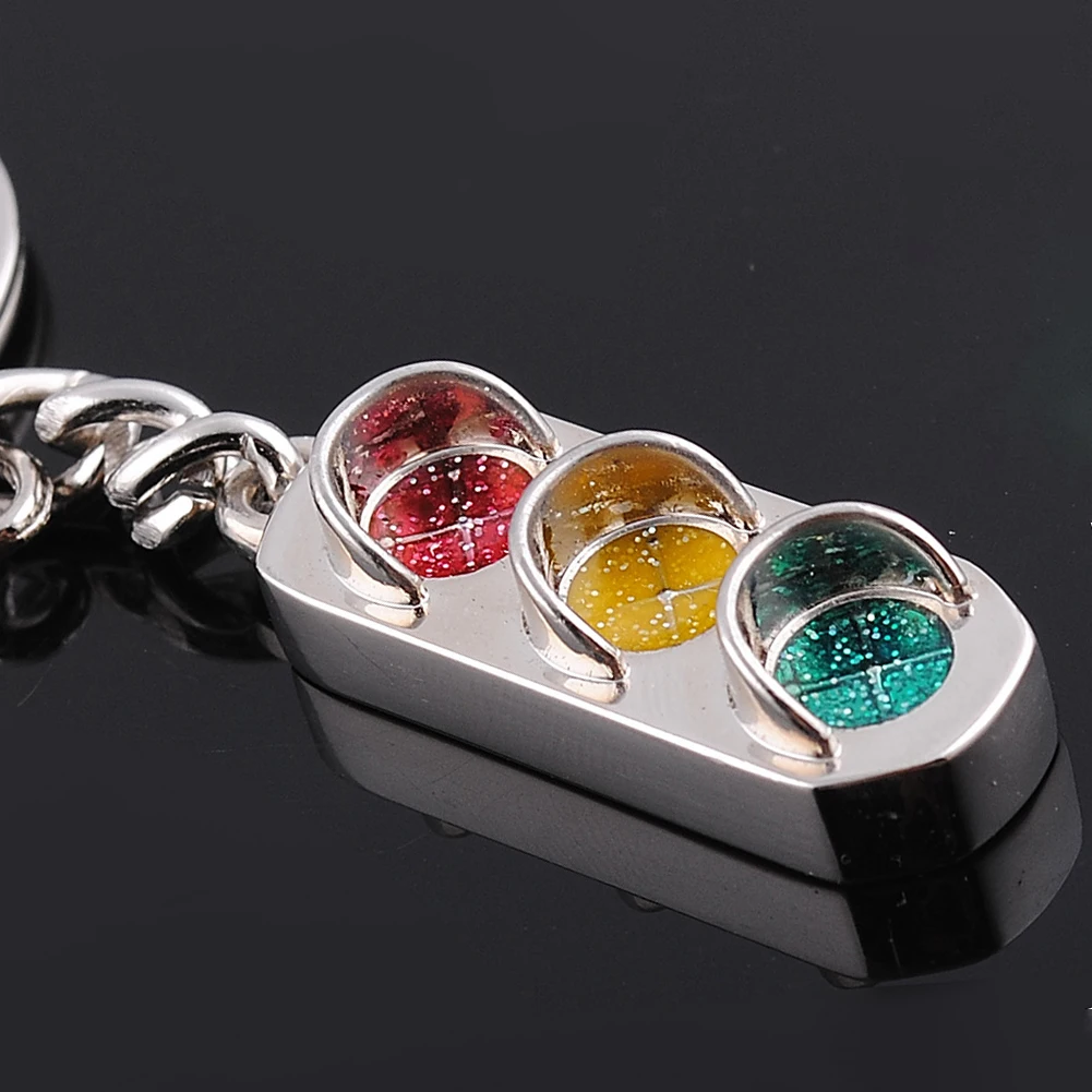 

Mini Light Key Ring Metal 3D Key Fashion Car Keychian Interior Accessories Automobiles Case For Car Keyring Gift