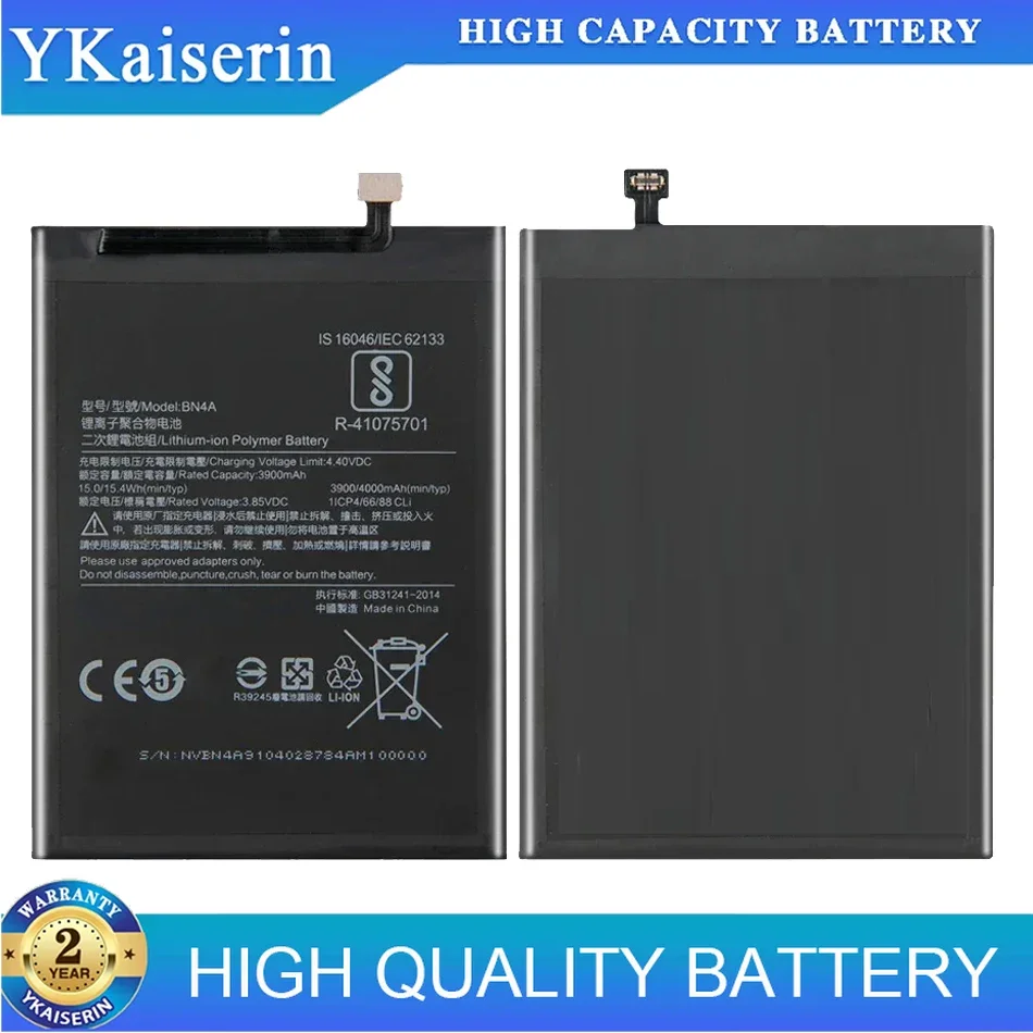 BM42 BM45 BM46 BN31 BN41 BN43 BN45 BN48 BN4A BN46 Аккумулятор для Xiaomi Redmi Note 2 3 4 4X 5 5A 6 7 8 8T 9 9S 10 Pro Note3 Note5A