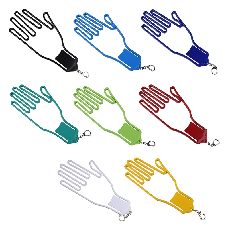 

Plastic Golf Glove Holder with for KEY Chain Golfer Tool Keeper Rack Dryer Hang