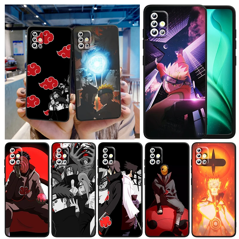 

Hot K-Kakashi N-Naruto Art For Samsung A73 A72 A71 A54 A53 A52 A51 A42 A33 A32 A23 A22 A21S A13 A04 A03 5G Black Phone Case