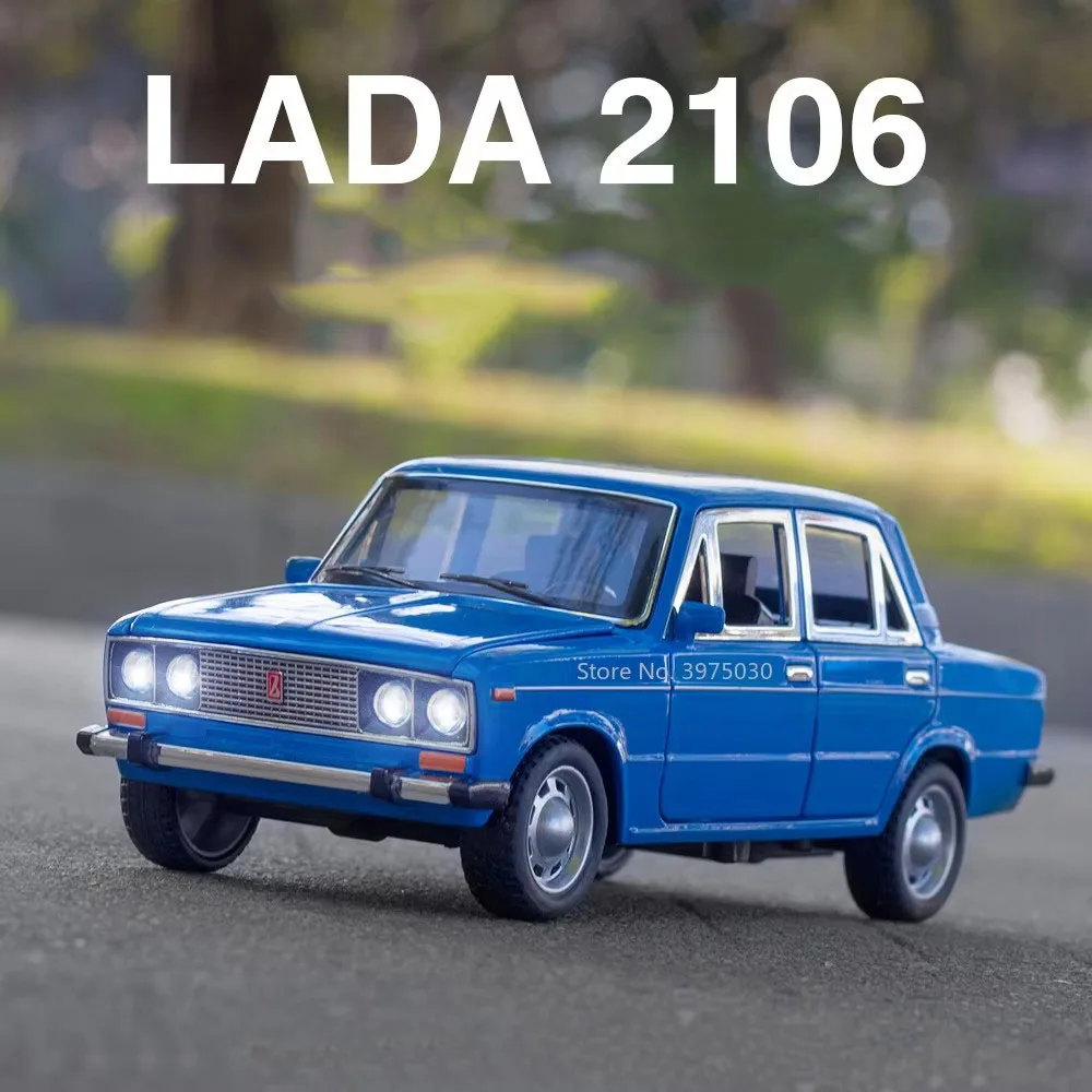 Масштаб 1:24 LADA 2106 модели автомобилей из сплава литая под давлением игрушка