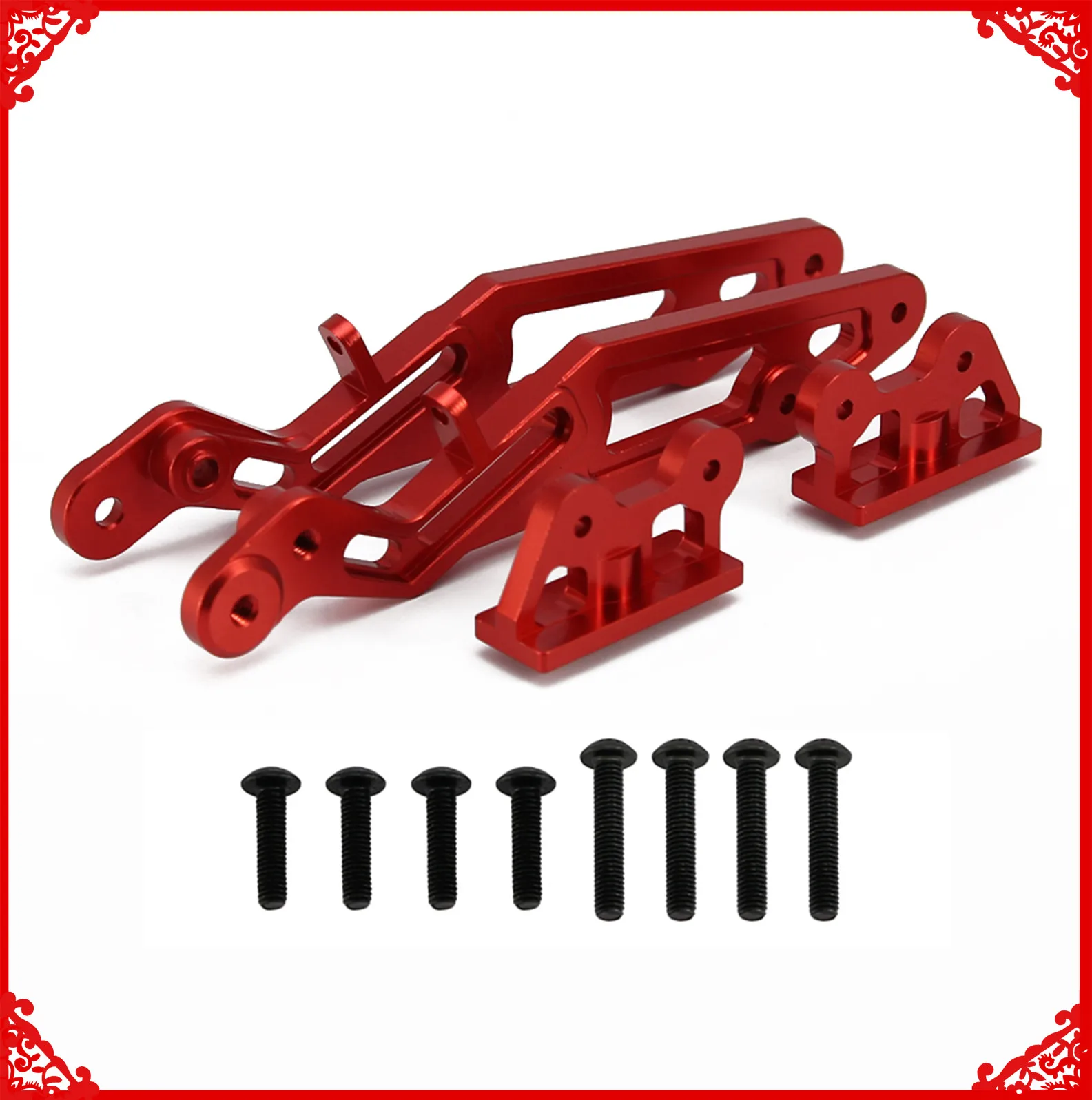 RCAWD AR320347 REAR WING MOUNT SET FOR ARRMA NOTORIOUS OUTCAST KRATON 6S 4WD BLX upgrade parts